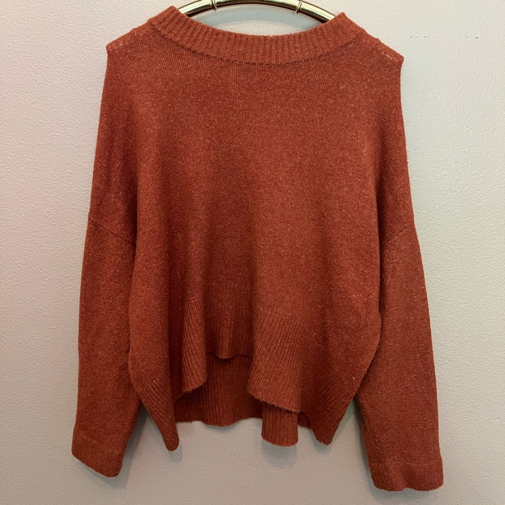 a new day Rust Crew Neck Sweater